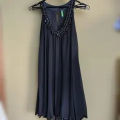 ビーズ装飾 ドレス 11号・L 結婚式 セット