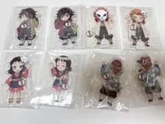 鬼滅の刃 繋がるアクリルスタンド 冨岡義勇 錆兎 真菰 初版 鱗滝左近次