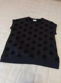 ブルーレイクマーケット　半袖　水玉　ブラウス　Tシャツ　ドット柄のサムネイル