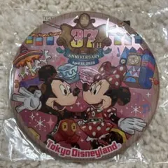 東京ディズニーランド 37周年　缶バッジ
