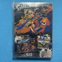 Splatoon スプラトゥーン イカした フリース オレンジ×ブルー