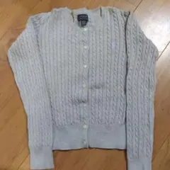 Polo Ralph Lauren グレー カーディガン キッズM