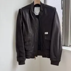 WTAPS GRADE SIERRA レザーボンバージャケットのサムネイル