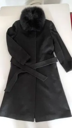 試着のみ⭐︎定価48,000円 カシミヤ　100％ コート　サイズM