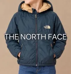 THE NORTH FACE ジャケット ボア フード付き　ネイビー　150