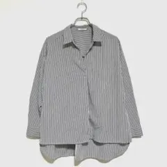 サイズ3L シャツ/ブラウス　大人可愛い　長袖　チェック柄　オフィス　カジュアルのサムネイル