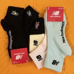 ③ ニューバランス　newbalance　ソックス　レディース　23～25cm