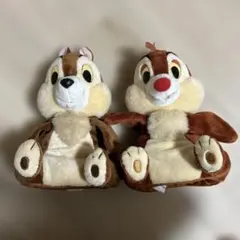 【ディズニー】チップとデール ハンドパペット セット