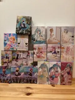 初音ミク フィギュア 22体セット まとめ売り - メルカリ