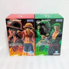 一番くじ ワンピース 試練のその先へ　ルフィ・ゾロフィギュア（A/B賞）