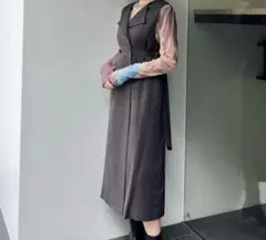 大きいサイズ 23区 シアー カーディガン(自由区ICBクミキョクJ.PRESS