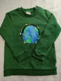 Paul Smith Baby 地球デザイン トレーナー グリーン 100cmのサムネイル