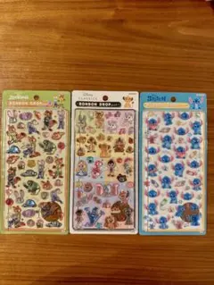 【正規品】ボンボンドロップシール　クラシック/ズートピア/スティッチ