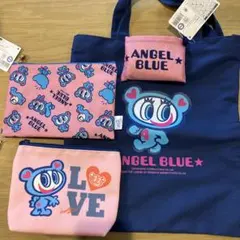 エンジェルブルー エコバッグ ポーチ トートバッグ