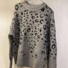 DIESEL レオパード柄 ニットセーター