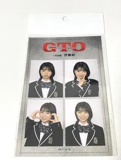 ドラマGTO 1年B組　証明写真風ステッカー　伊藤結　稲垣来泉のサムネイル