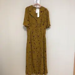 ヘザー　花柄 ロングワンピース　新品タグ付き