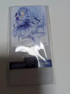 雪肌精×雪ミク　オリジナル薄型スマホスタンド