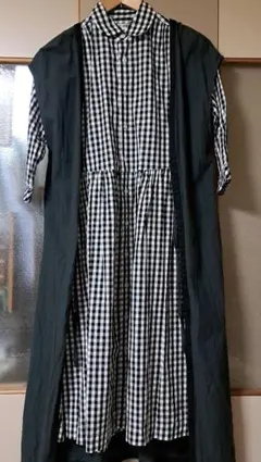 1.ITMS コットンリネンロングジレfree