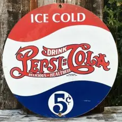 ペプシコーラ ⑪Pepsi Cola 木製看板 アメリカン雑貨 USA