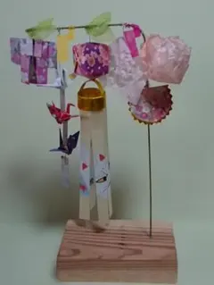 七夕 七夕飾り 織姫彦星 7月 木製 置物 ウッド ハンドメイド - メルカリ