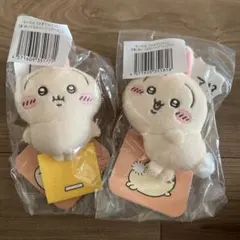 新品　ちいかわ ぬいぐるみバッジ うさぎだらけくじ　2個セット