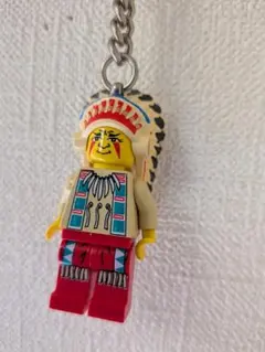 LEGO ミニフィグ キーホルダー ネイティブアメリカンのサムネイル