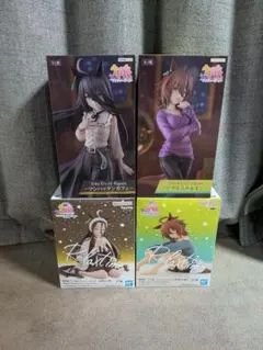 ウマ娘プリティーダービー　マンハッタンカフェ　アグネスタキオン　フィギュア　4体