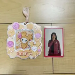 TWICE LOVELYS カードホルダー ジブリー ジヒョ　トレカ付き