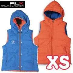 訳あり 未使用 RLX ラルフローレン ポロゴルフ リバーシブル ダウンベスト