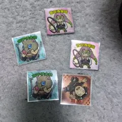 鬼滅の刃　ビックリマンシール　 5枚セット