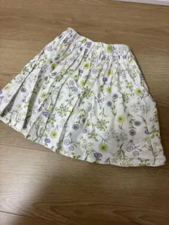 petit main 花柄スカート 110cm スカパン　スカート　スカッツ