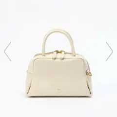 TOV レザー2wayバッグ PETAL S アイボリーのサムネイル