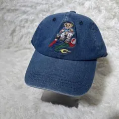 【試着のみ・美品】ポロベア　インディゴデニムキャップ 試着のみ・美品】ポロベア インディゴデニムキャップ - メルカリ