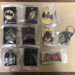 BATMAN ピンバッジ & キーホルダー セット 80s '未使用