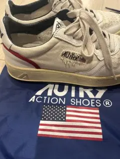 AUTRY スニーカー ホワイト シンゾーン別注　38