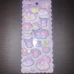 サンリオ　シール　マイメロディ　クロミ　マシュマロシール　ぷっくりシール
