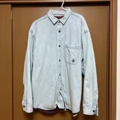 Supreme デニムシャツ ライトブルー Mのサムネイル