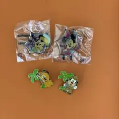 ミッキー・ミニー・プルート ピンバッジセット
