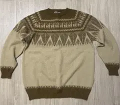 古着　アルパカセーター HAND MADE IN PERU