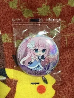 巡音ルカ 雪ミク 2025 あそーと 缶バッジ