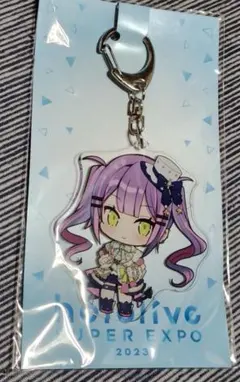 ホロライブ　常闇トワ　ミニキャラアクリルキーホルダー　ブライト衣装ver