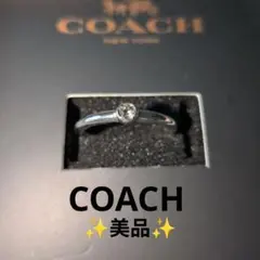✨COACH シルバーリング 7