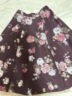 トッコクローゼット花柄リバーシブルスカート