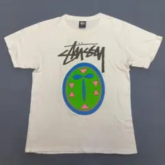 STUSSY　ステューシー　Tシャツ　S　2010年代　STOCK LOGO
