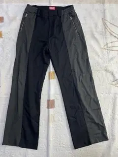 DIESEL ブラック/カーキ　スラックス