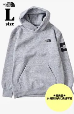 【超美品★】THE NORTH FACE レディース Lサイズ グレー パーカー