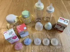新品あり　哺乳瓶、乳首、マグマグセット
