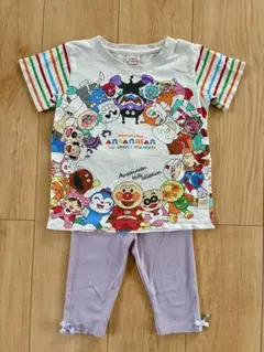 アンパンマン Tシャツ100cm・petit mainパンツ80cm