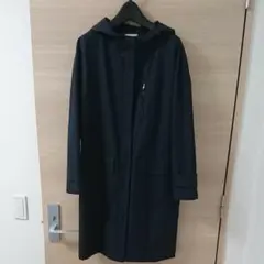 B:MING by BEAMS フード付きコート ネイビー